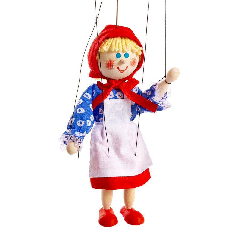 Little Red Riding Hood puppet