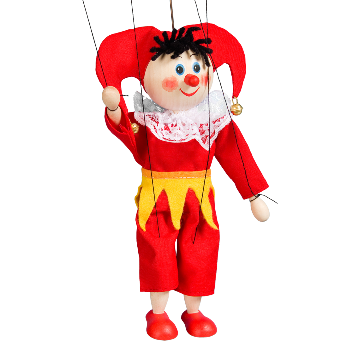 Marionette Kasparek gelb
