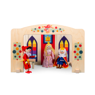 Puppet theatre for 20 cm puppets