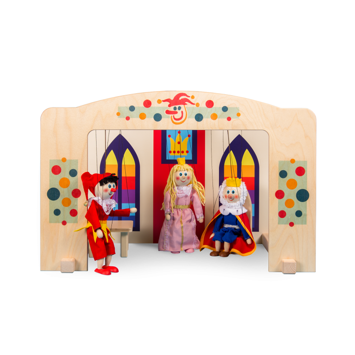 Puppet theatre for 20 cm puppets
