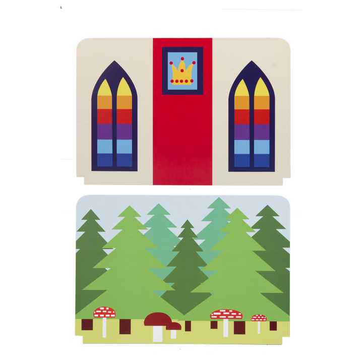 Puppet theatre for 20 cm puppets