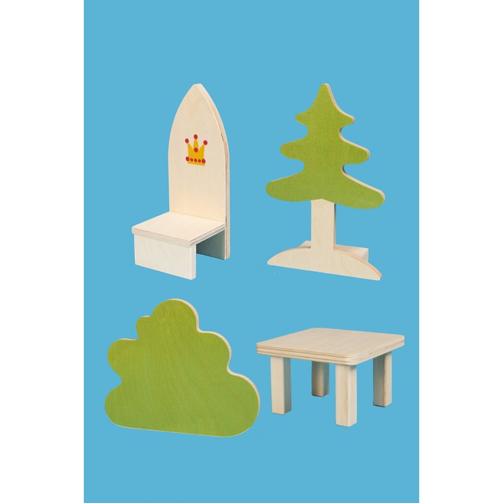 Puppet theatre for 20 cm puppets