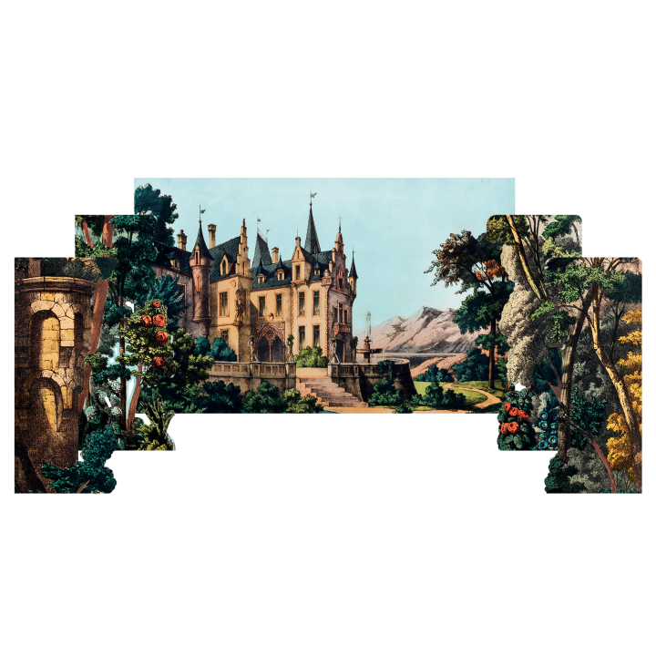 Klasické loutkové divadlo pro 20 cm loutky