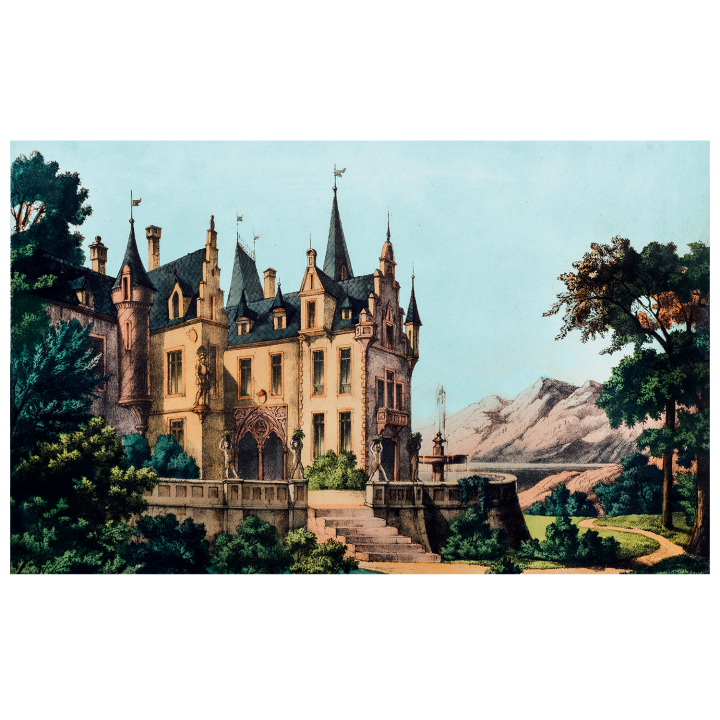 Classic puppet theatre for 20 cm puppets