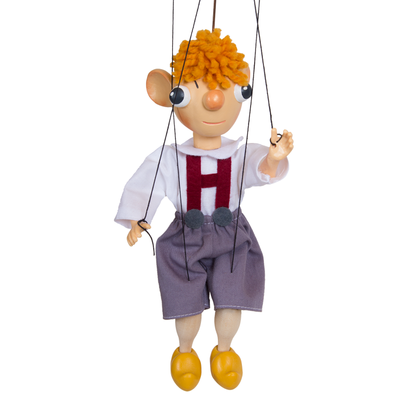 Loutka Hurvínek 20cm "B"