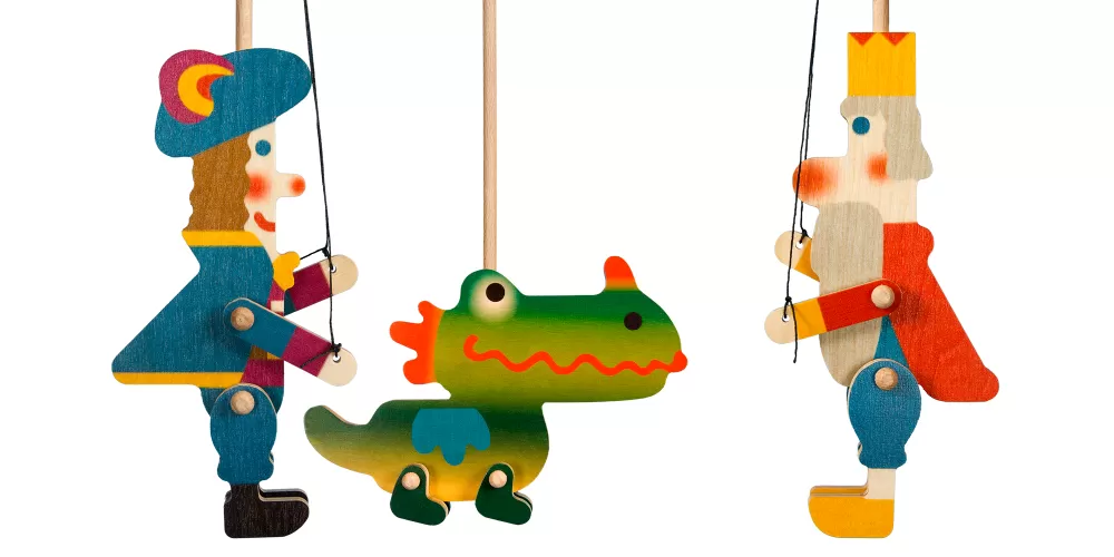 Puppets with idea 15 cm